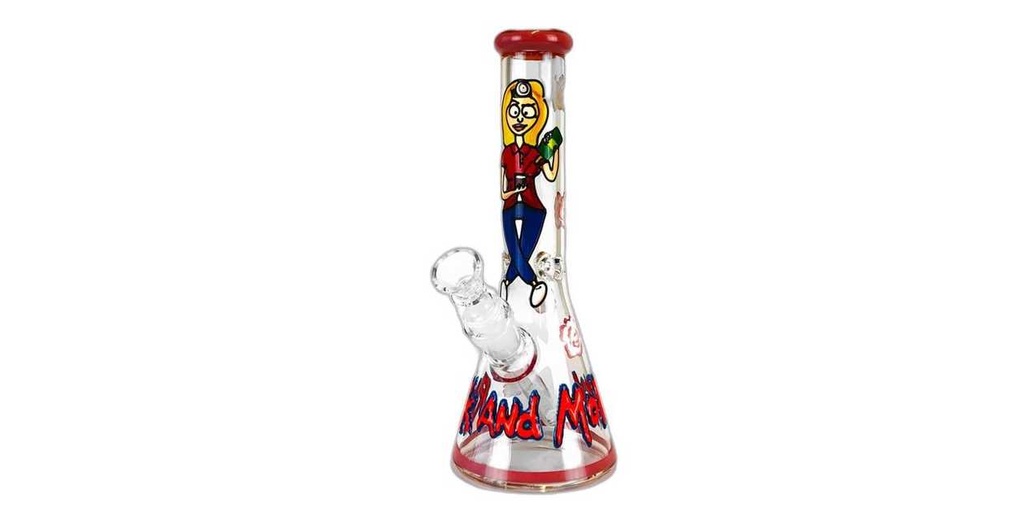 Rick And Morty Girl Glass Bong