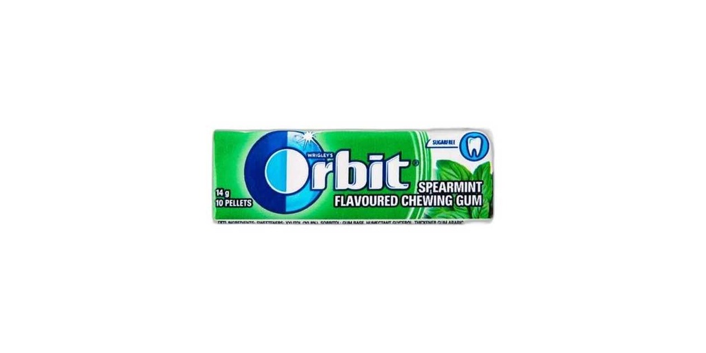 Orbit Spearmint Pellets